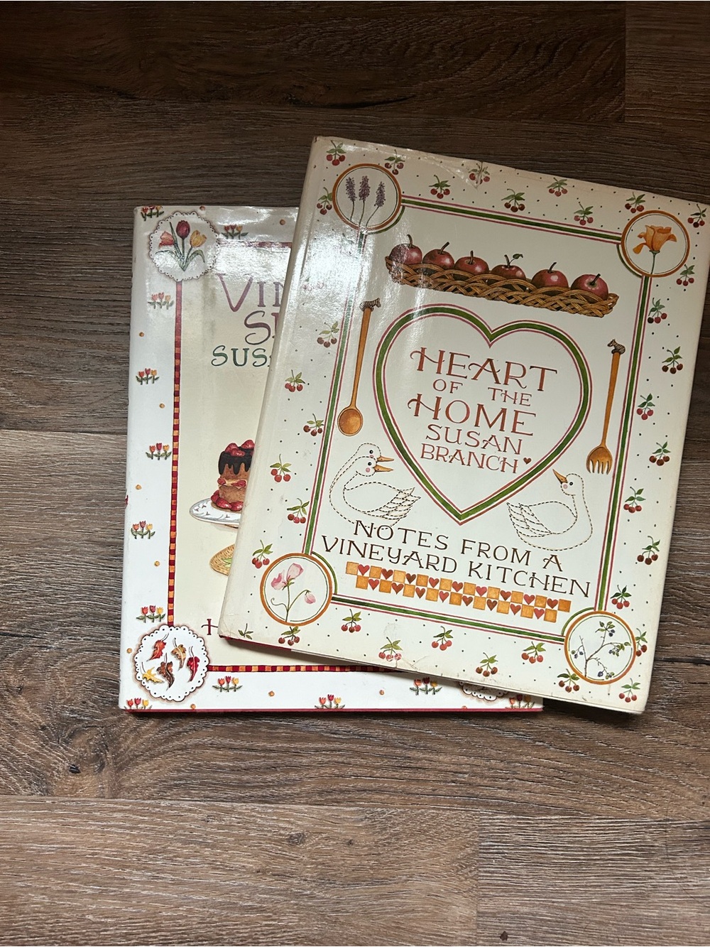 Susan branch cookbooks set of two
